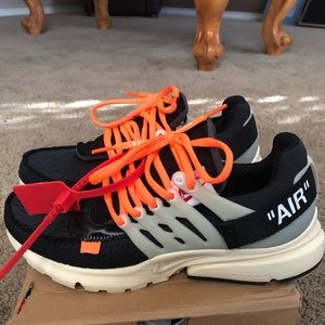 Nike prestos off white size 9 550 or best offer